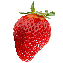 Fruit piece whole strawberry